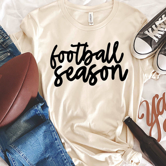 Football Season - natural - Sunfire Tees