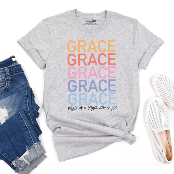 Grace Upon Grace - Sunfire Tees