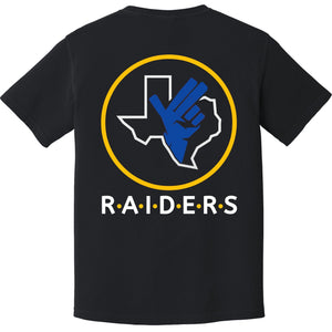 Guns Up Raiders in Black - Sunfire Tees