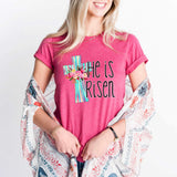 He is Risen Cross - Sunfire Tees