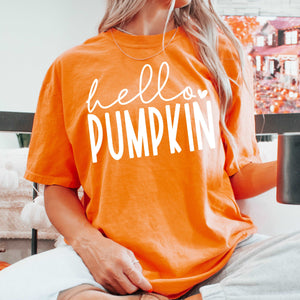 Hello Pumpkin - CC burnt orange