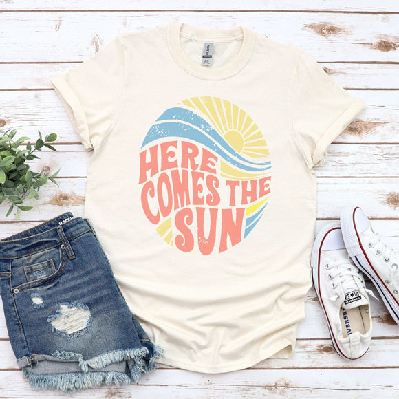 Here Comes the Sun - natural - Sunfire Tees