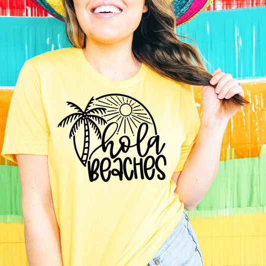 Hola Beaches - Sunfire Tees