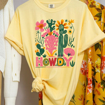 Howdy - Comfort Colors - Sunfire Tees