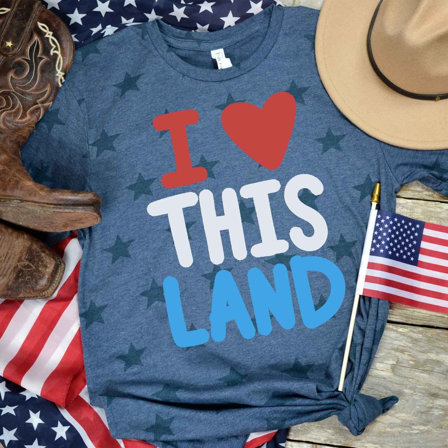 I love this Land - Sunfire Tees