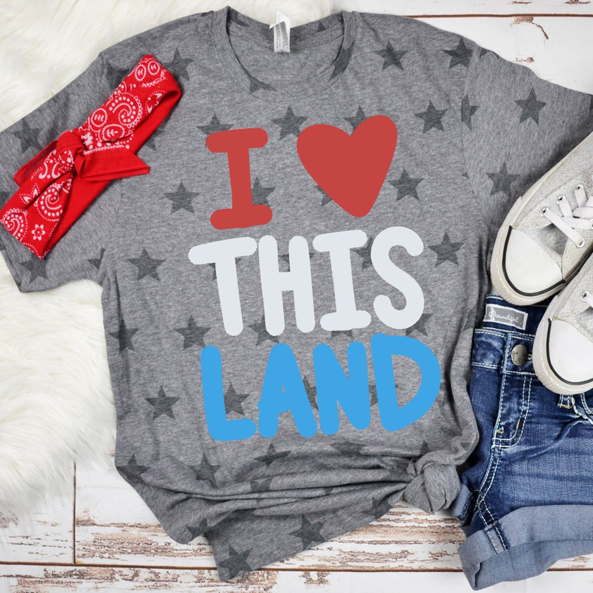 I love this Land - Sunfire Tees