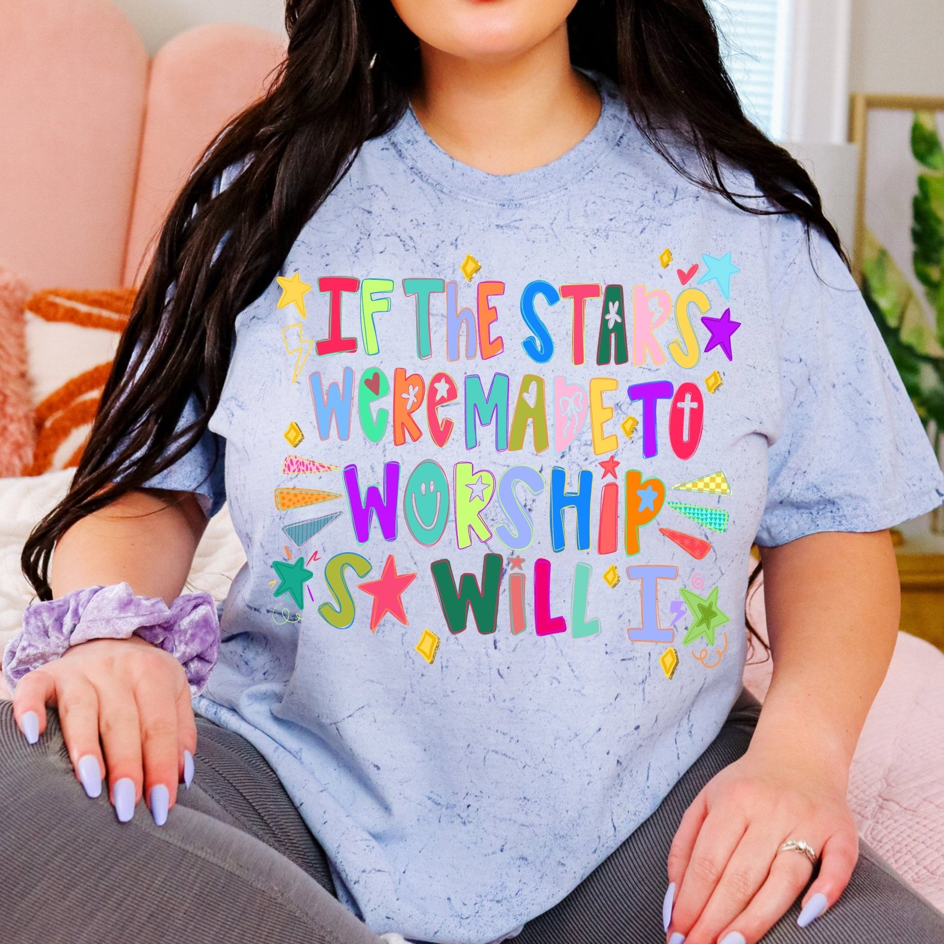 If the Stars were Made to Worship - Comfort Colors - Sunfire Tees