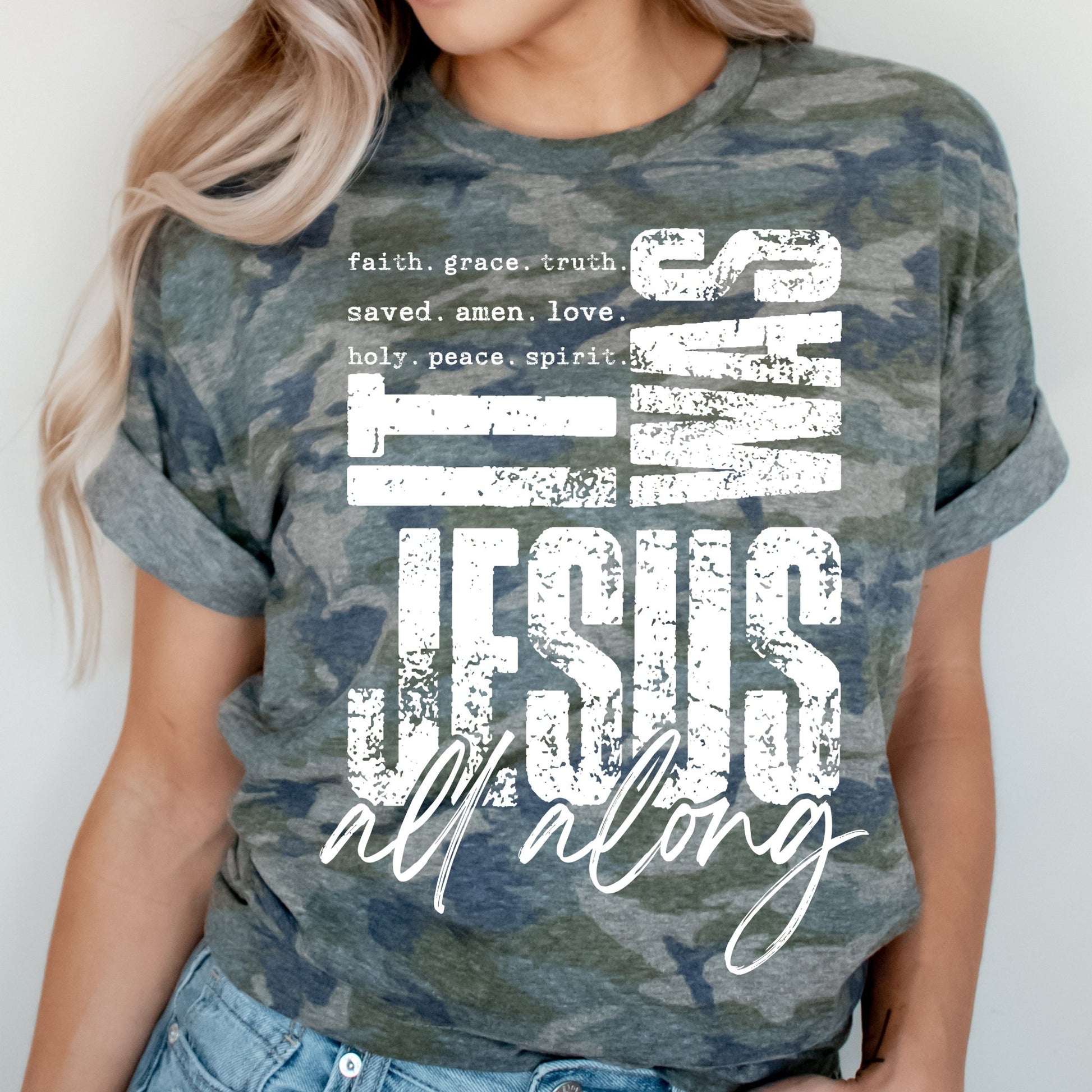 It Was Jesus all Along - Sunfire Tees