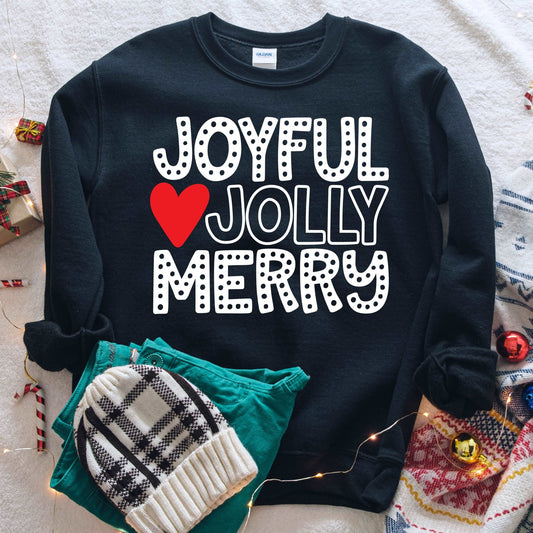 Joyful Jolly Merry - Sunfire Tees