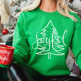 Joyful Tree Sweatshirt RTS