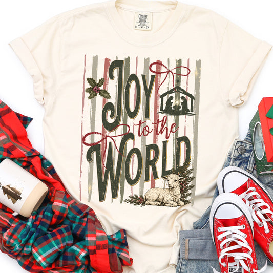 Striped Joy to the World - CC Ivory