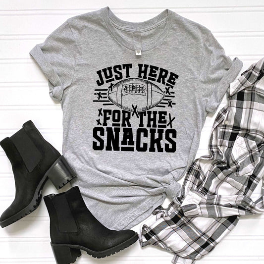 Just Here for the Snacks - Sunfire Tees