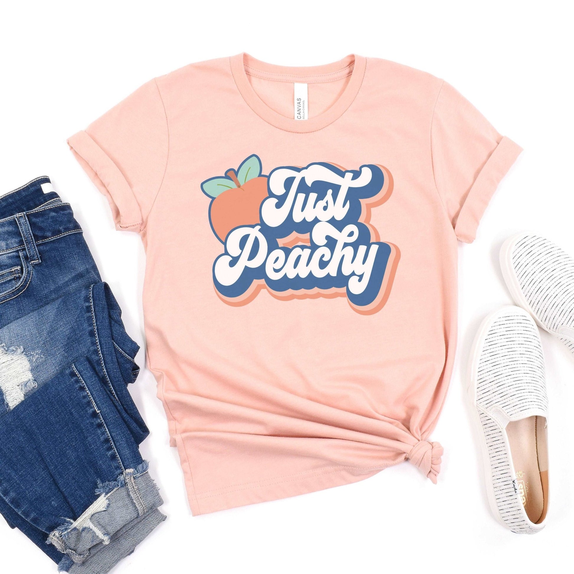 Just Peachy - heather peach - Sunfire Tees