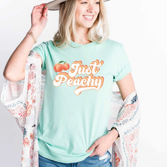 Just Peachy Shirt - Sunfire Tees