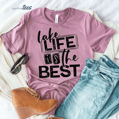 Lake Life is the Best - Sunfire Tees