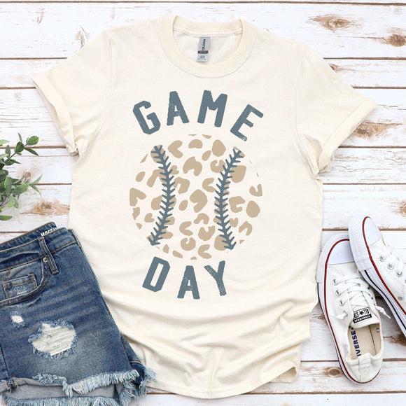 Leopard Game Day Baseball - Sunfire Tees