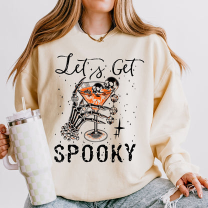 Let's Get Spooky - Comfort Colors - Sunfire Tees