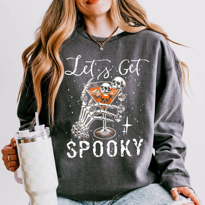 Let's Get Spooky - Comfort Colors - Sunfire Tees