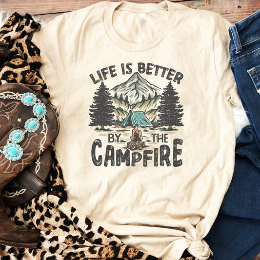 Life is Better by the Campfire - Sunfire Tees