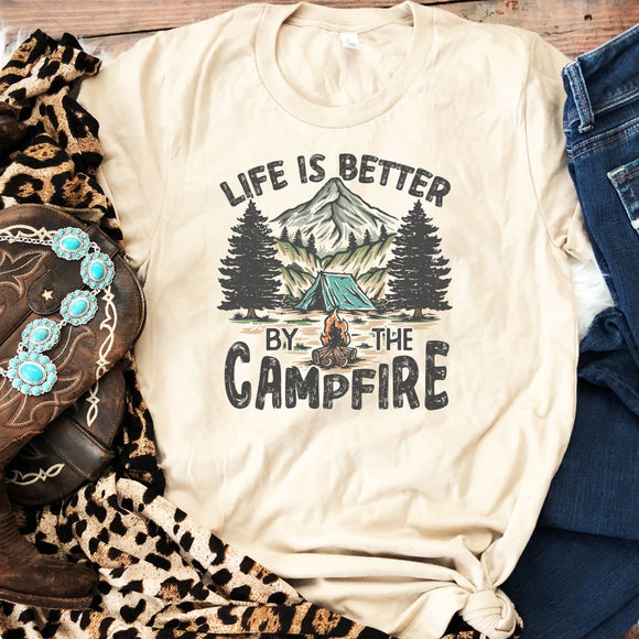 Life is Better by the Campfire