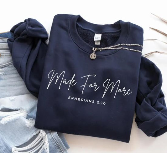 Made for More - navy - Sunfire Tees
