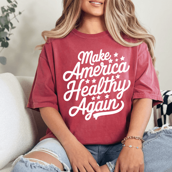 Make America Healthy Again - CC crimson - Sunfire Tees