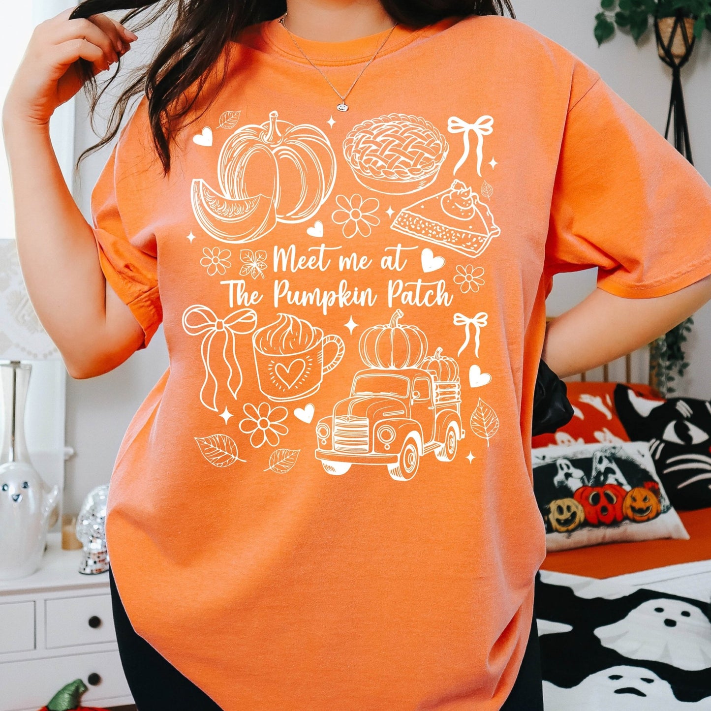 Meet Me at the Pumpkin Patch - CC Burnt Orange - Sunfire Tees