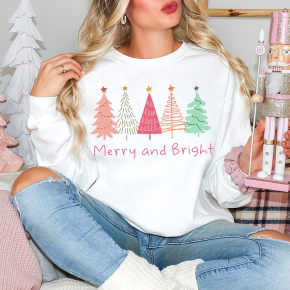 Merry and Bright Trees - Sunfire Tees