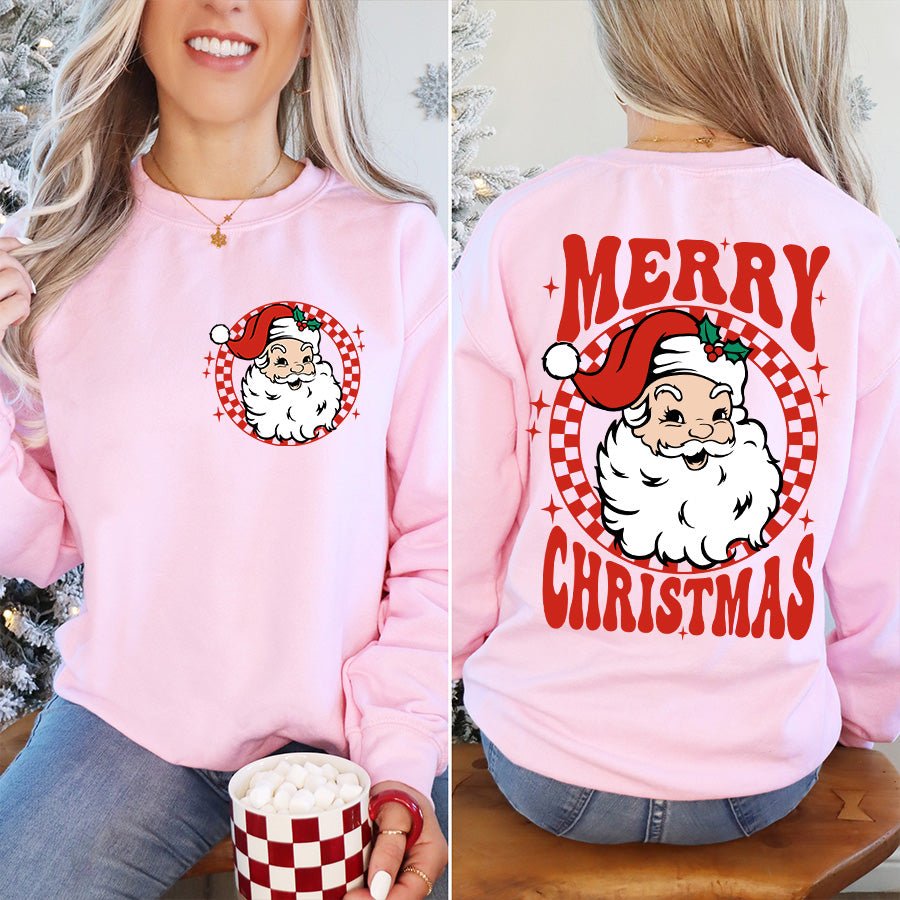 Merry Christmas Santa Comfort Colors - Sunfire Tees