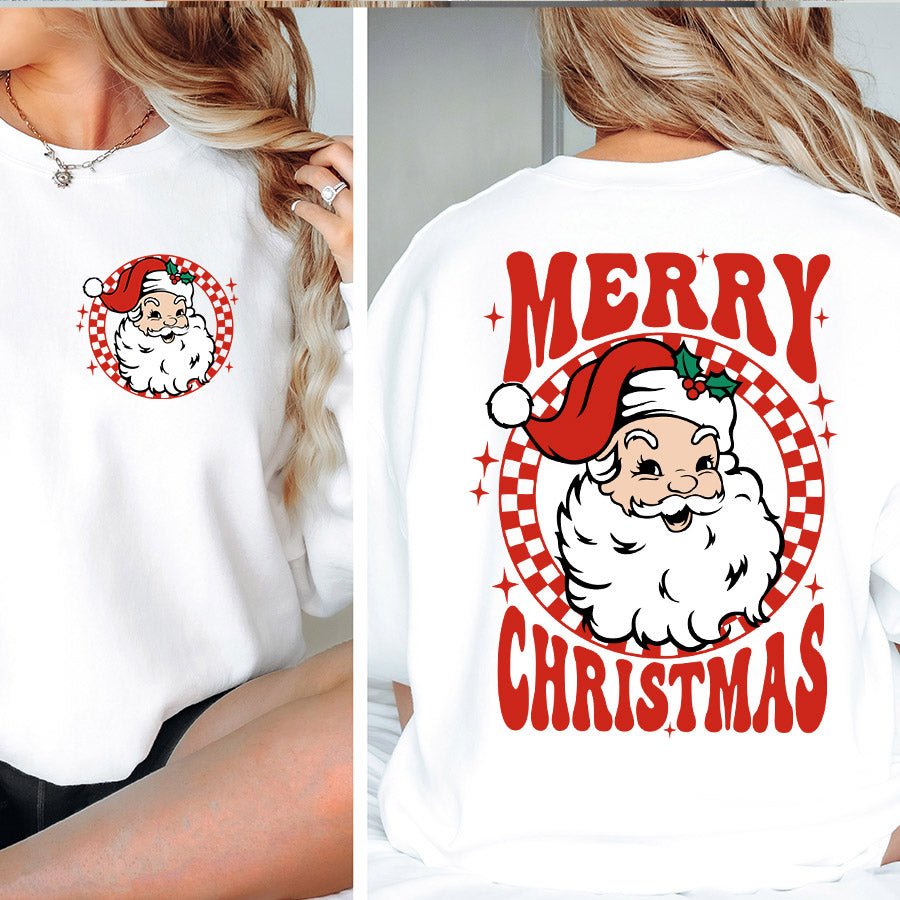 Merry Christmas Santa Comfort Colors - Sunfire Tees