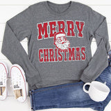 Merry Christmas Santa - Graphite Gray - Sunfire Tees