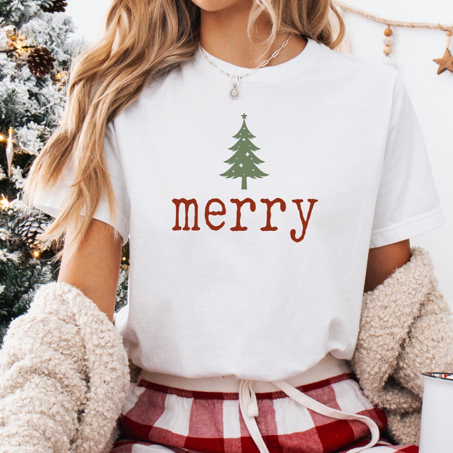 Merry 🎄 - Comfort Colors - Sunfire Tees