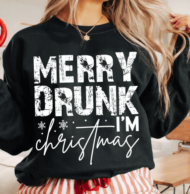 Merry Drunk I'm Christmas - Sunfire Tees