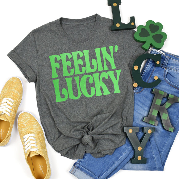 Metallic Feelin' Lucky - Sunfire Tees