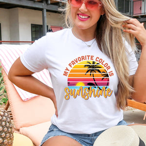 My Favorite Color is Sunshine - Sunfire Tees