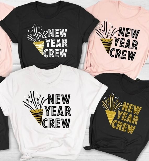 New Year Crew - Sunfire Tees