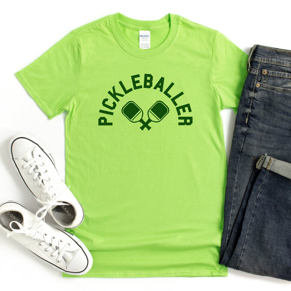 Pickleballer - Lime - Sunfire Tees