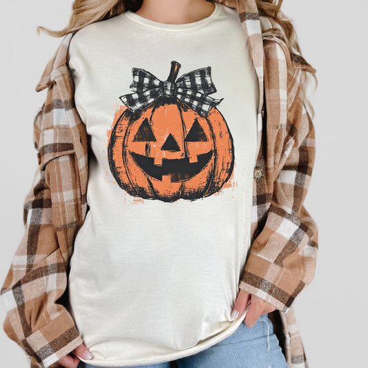 Preppy Jack-O-Lantern - Natural - Sunfire Tees