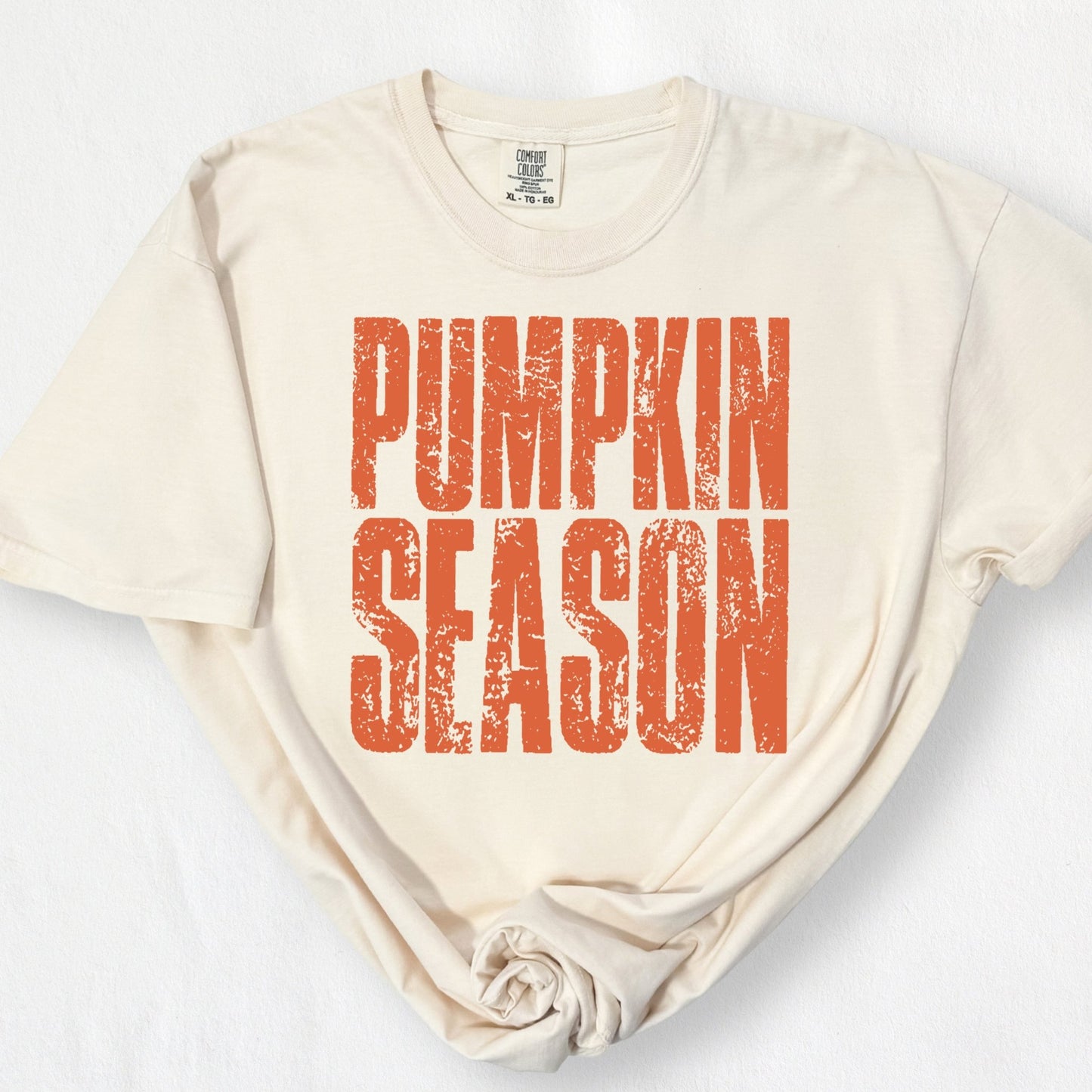 Pumpkin Season - comfort colors - Sunfire Tees