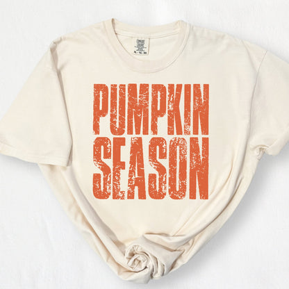 Pumpkin Season - comfort colors - Sunfire Tees