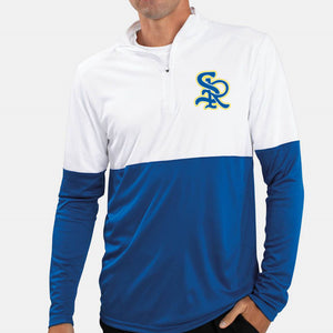 Quarter Zip pullover with SR logo - Sunfire Tees