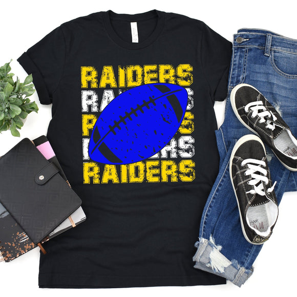 Raiders Football - Black - Sunfire Tees