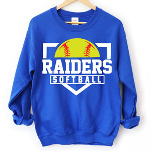 Raiders Softball - royal - Sunfire Tees