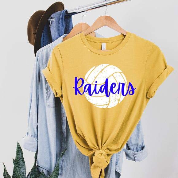 Raiders Volleyball - maize yellow - Sunfire Tees