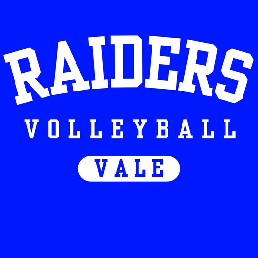 Raiders Volleyball - royal blue - Sunfire Tees