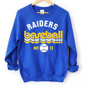 Retro Baseball - royal - Sunfire Tees