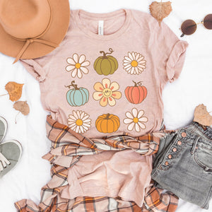 Retro Fall - heather peach - Sunfire Tees