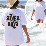 River Days - Comfort Colors Shirt - Sunfire Tees