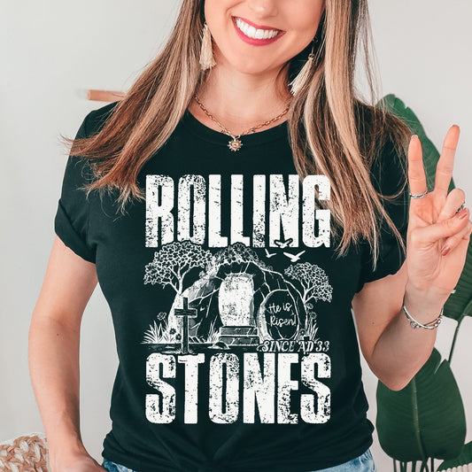 Rolling Stones Easter - Black - Sunfire Tees