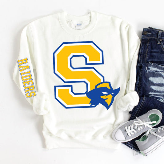 S Raiders Sweatshirt - Sunfire Tees